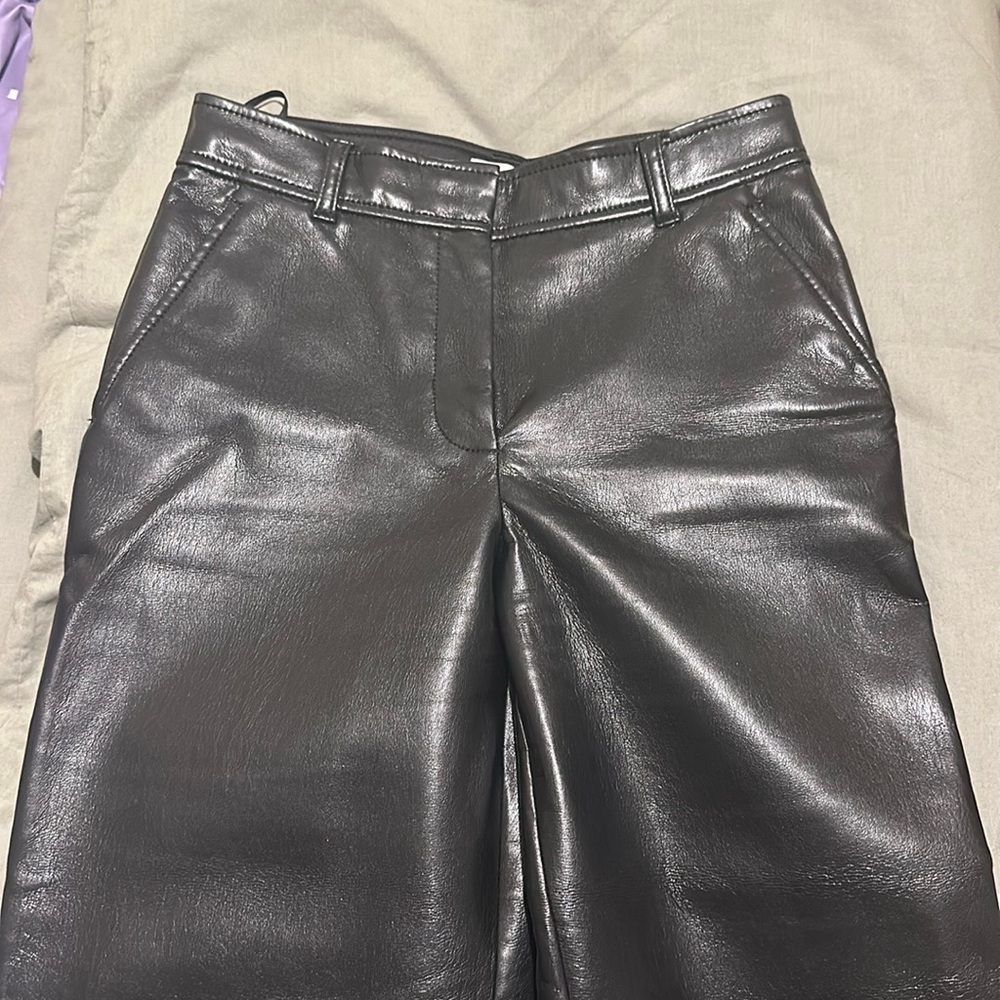Aritzia Command Leather pants